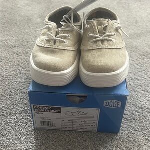 Hey Dude Conway Toddler Sneakers - Beige